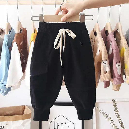 New Cotton Cargo Pants for Boys - Casual Sport Trousers ROTTOR