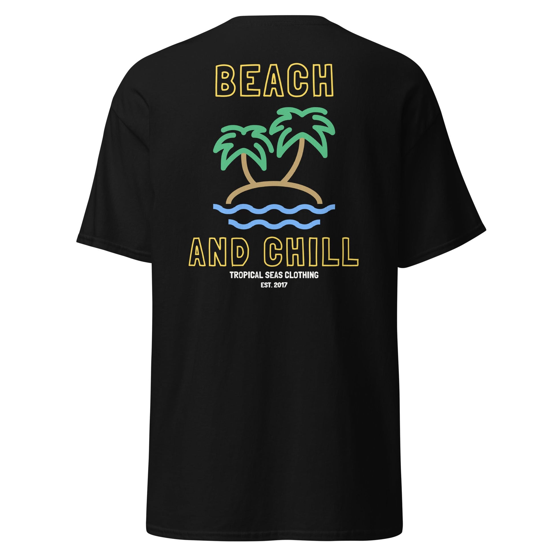 Embroidered Beach and Chill Classic Tee ROTTOR