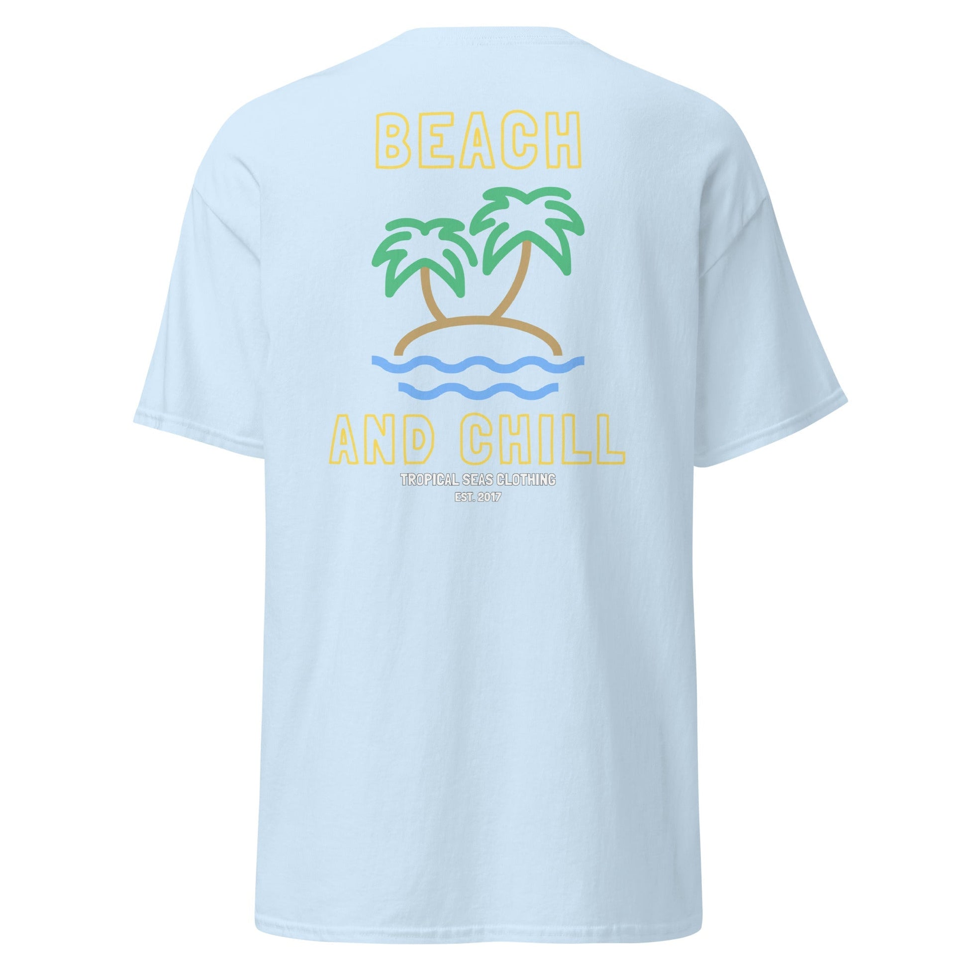 Embroidered Beach and Chill Classic Tee ROTTOR