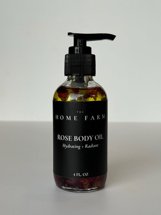 Rose Body Oil DC-The Home Farm