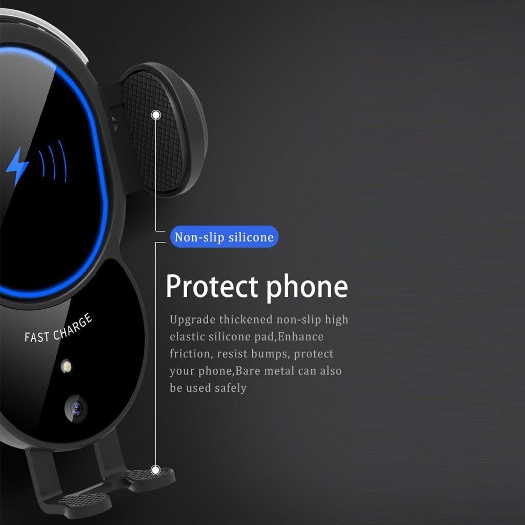 10W Wireless Automatic Clamping Mount Fast Charger For Your Car DC-THE CEO